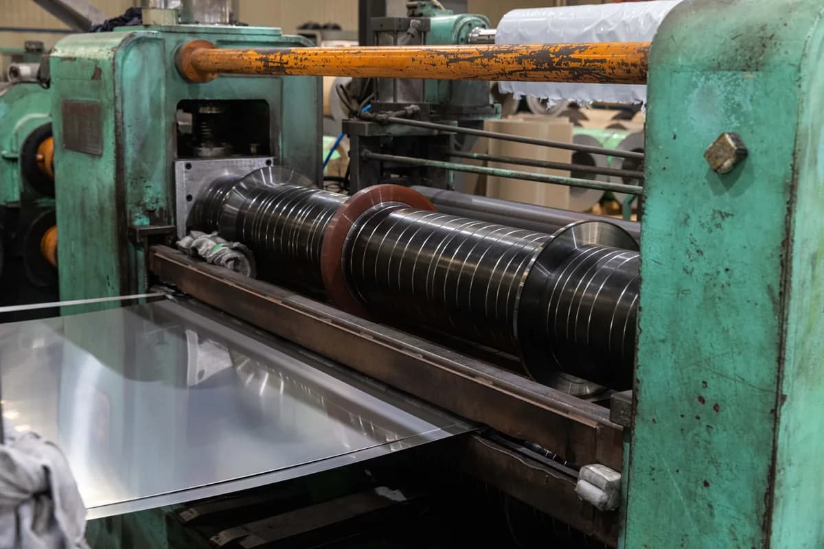 Stainless steel coil processing equipment