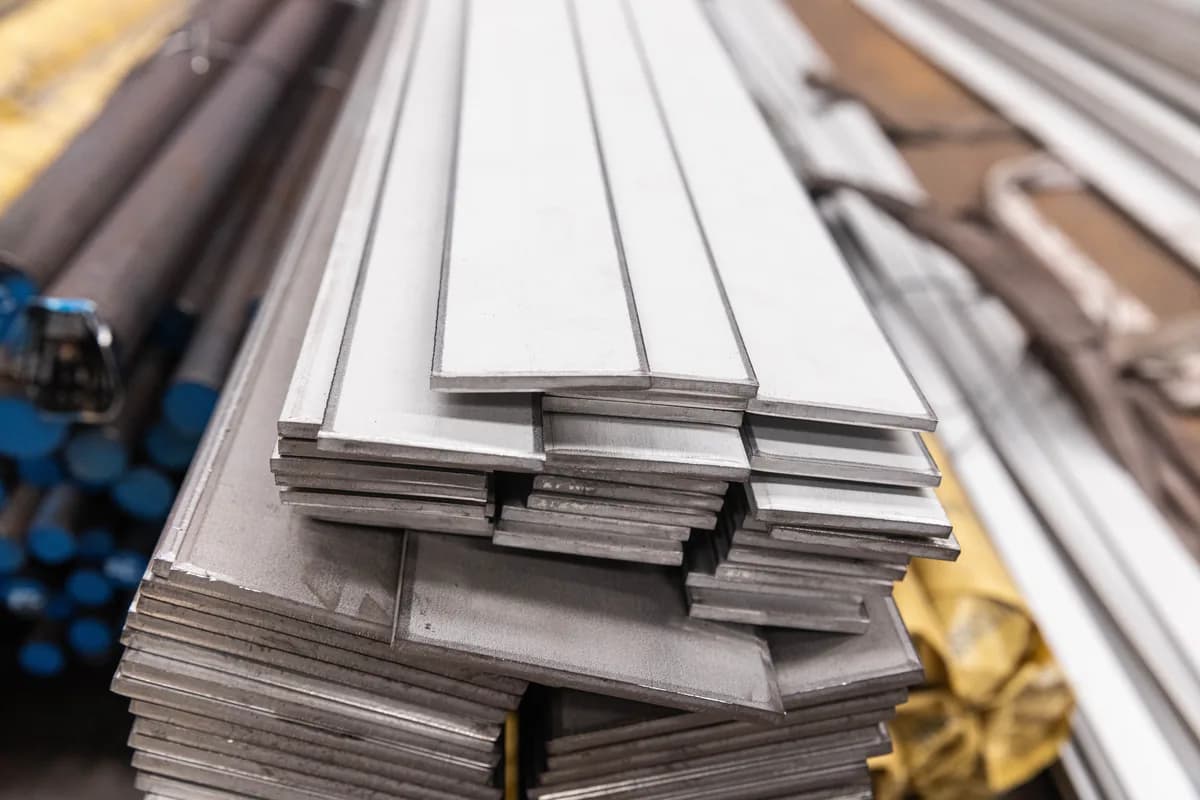 Stainless steel flat bars